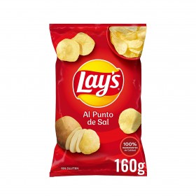 LAYS AL PUNTO DE SAL 160g