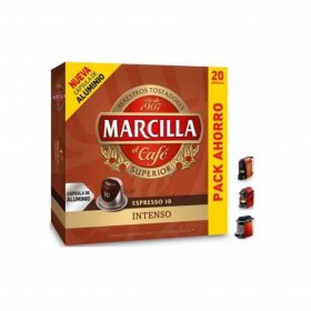 MARCILLA CAFE CAPS INTENSO 20U