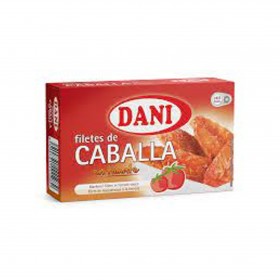 DANI FILETE CABALLA TOMATE 82g