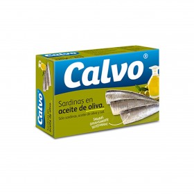 CALVO SARDINAS ACEITE 84g