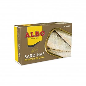 ALBO SARDINAS ACEITE 85g**...