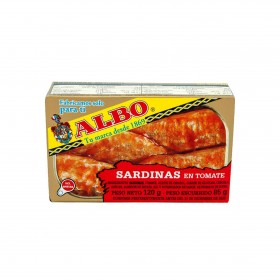 ALBO SARDINAS TOMATE 85g