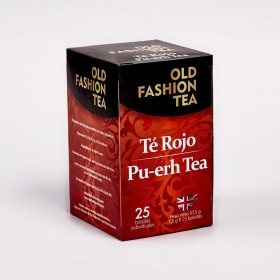 OLD FASHION TE ROJO 25UDS