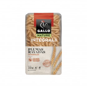 GALLO PLUMAS INTEGRAL RAYADAS