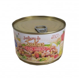 H JARDINERA JUDIAS ARROZ 415g