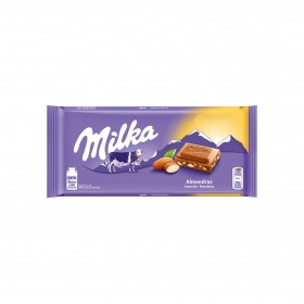 MILKA CHOCOLATE ALMENDRA 125GR