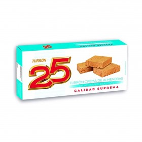 25 TURRON BLANDO SIN AZUCAR...