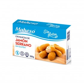 MAHESO CROQ.JAMON SGLUTEN 300g