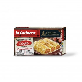 COCINERA CANELONES CARNE500g