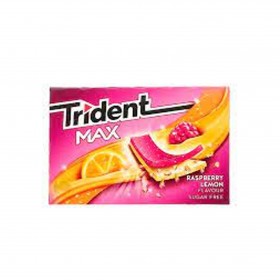 TRIDENT MAX FRAMBUESA LIMON...