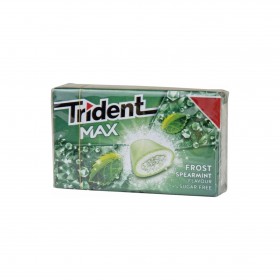 TRIDENT MAX FROST SPEARMINT...