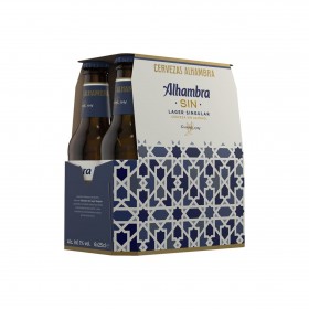 ALHAMBRA CERVEZA SALCOHOL6x25c