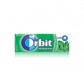 ORBIT CHICLE G10 HIERBABUENA