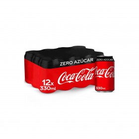 COCA COLA LATA ZERO 33x12u