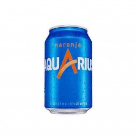 AQUARIUS LATA NARANJA 33 CL.