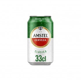 AMSTEL CERVEZA LATA 33cl...