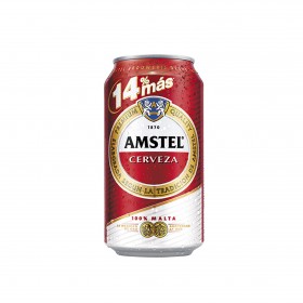 AMSTEL CERVEZA LATA 33cl**...