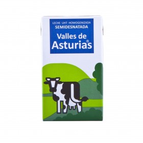 VALLES ASTURIAS LECHE SEMI 1L.