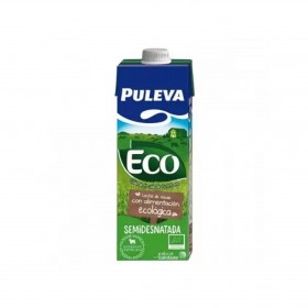 PULEVA LECHE ECOL.SEMI BRIK 1L