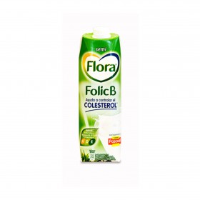 FLORA LECHE SLACTOSA SEMI BRIK