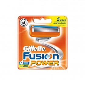 GILLETTE R.FUSION POWER 4u.