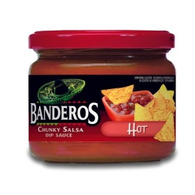 BANDEROS SALSA DIP HOT 300g