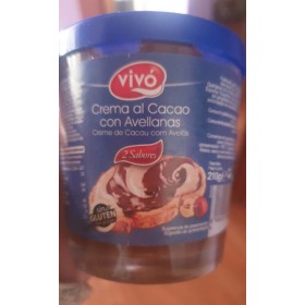 VIVO CREMA CACAO 2 SAB.210GR