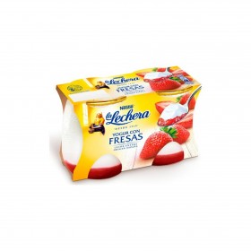 LECHERA YOGUR CON FRESA 2x125g