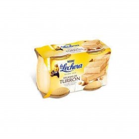 LECHERA POSTRE TURRON 2x125gr