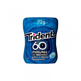 TRIDENT CHICLE SABOR MENTA...